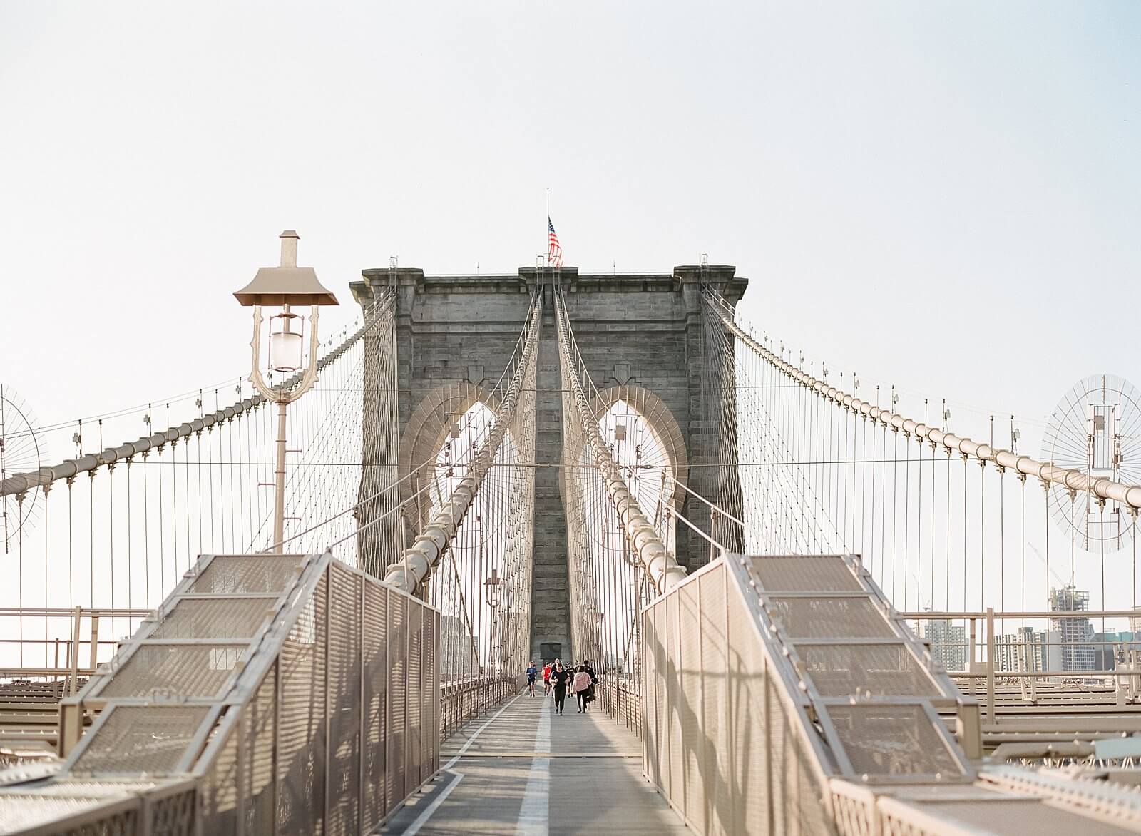 Photo of the Brooklyn Bridge.