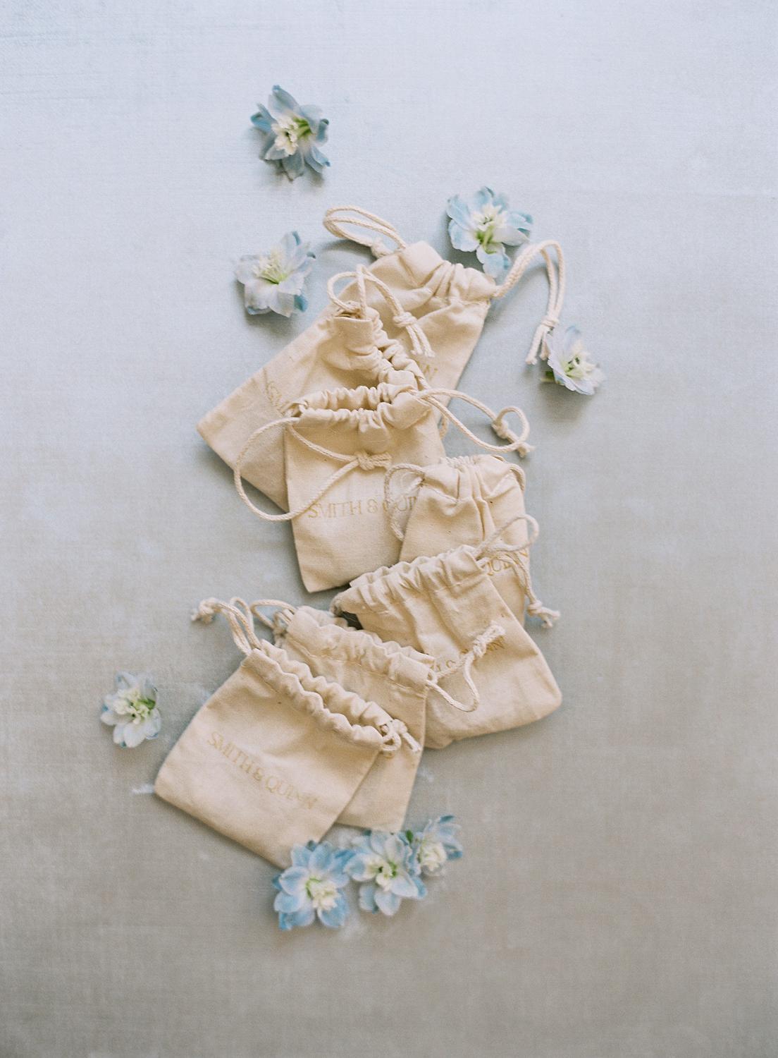 Flatlay of bridal details while she gets ready for her William Paca House wedding in Annapolis